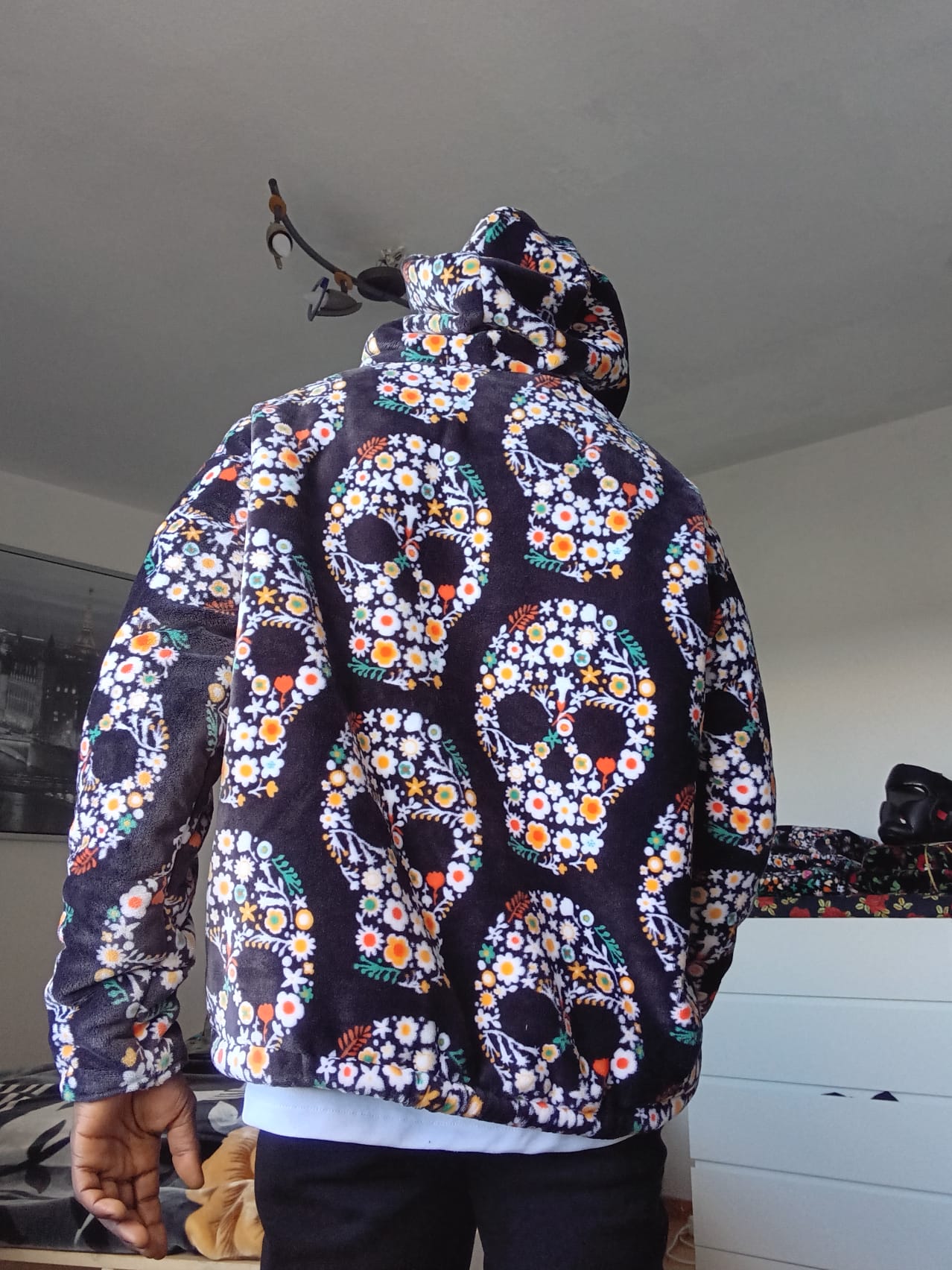 Hoodie Cosmic Flowers
